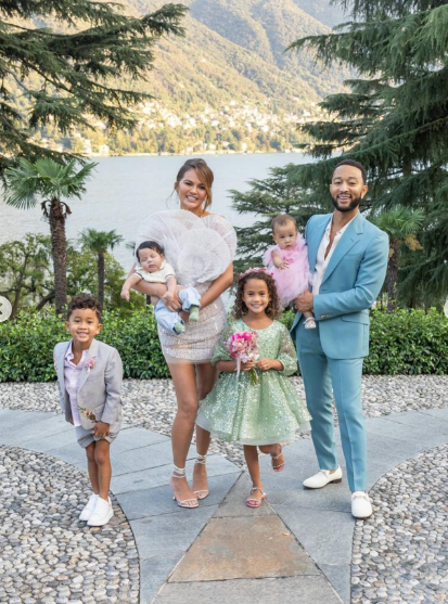 John Legend posted the photo of his Wife and children on wife's birthday