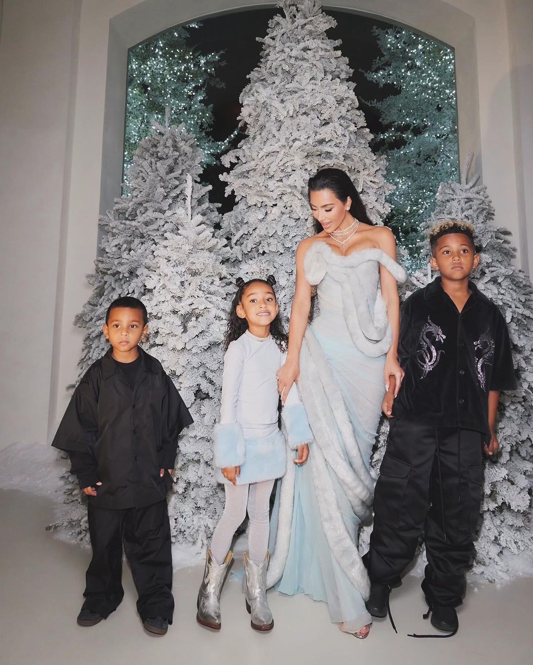 Kim Kardashian family