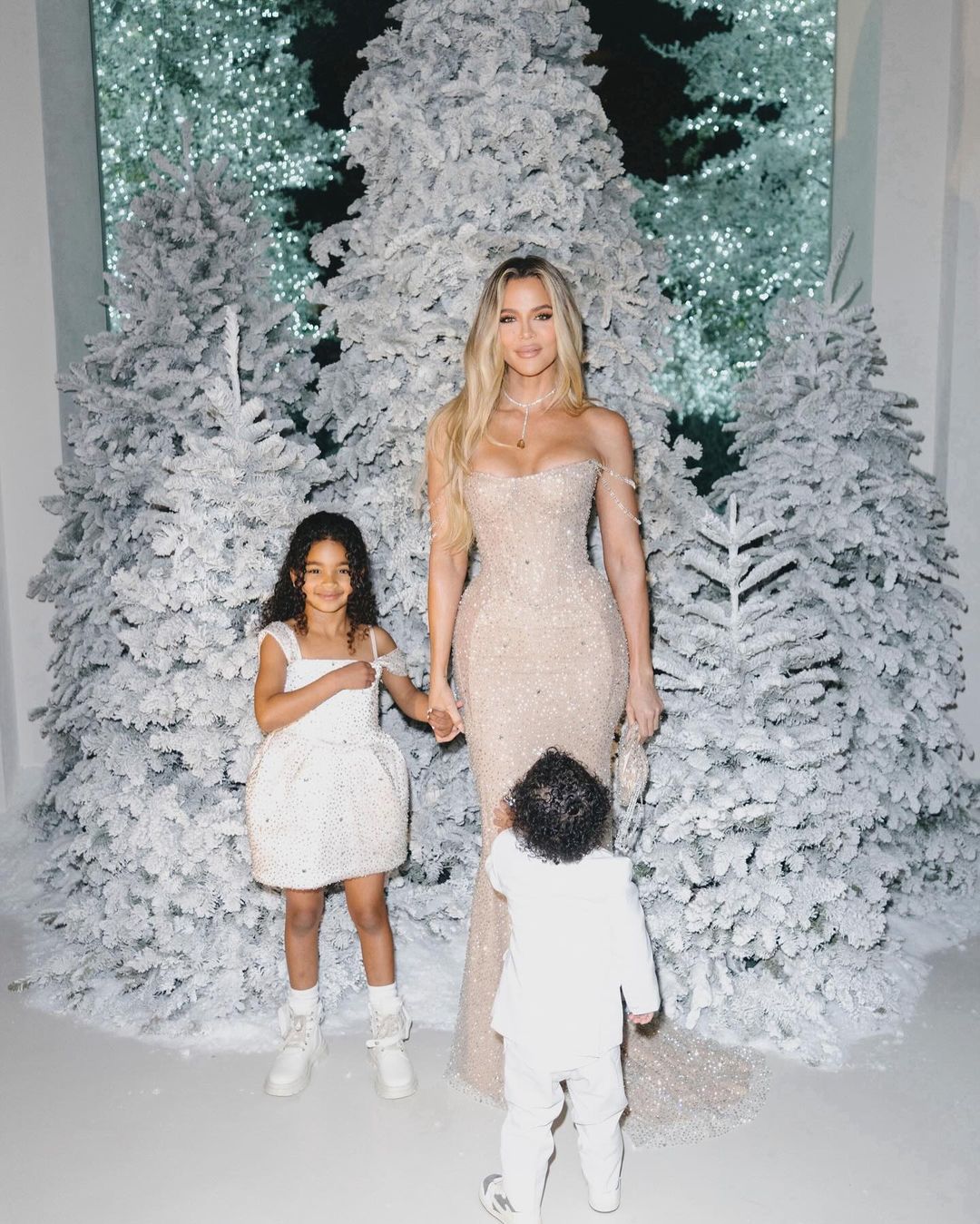 Khloé Kardashian, son and daughter