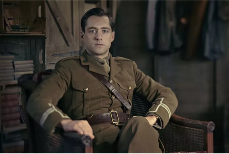 Richard Rankin acted  as a surgeon in The Crimson Field