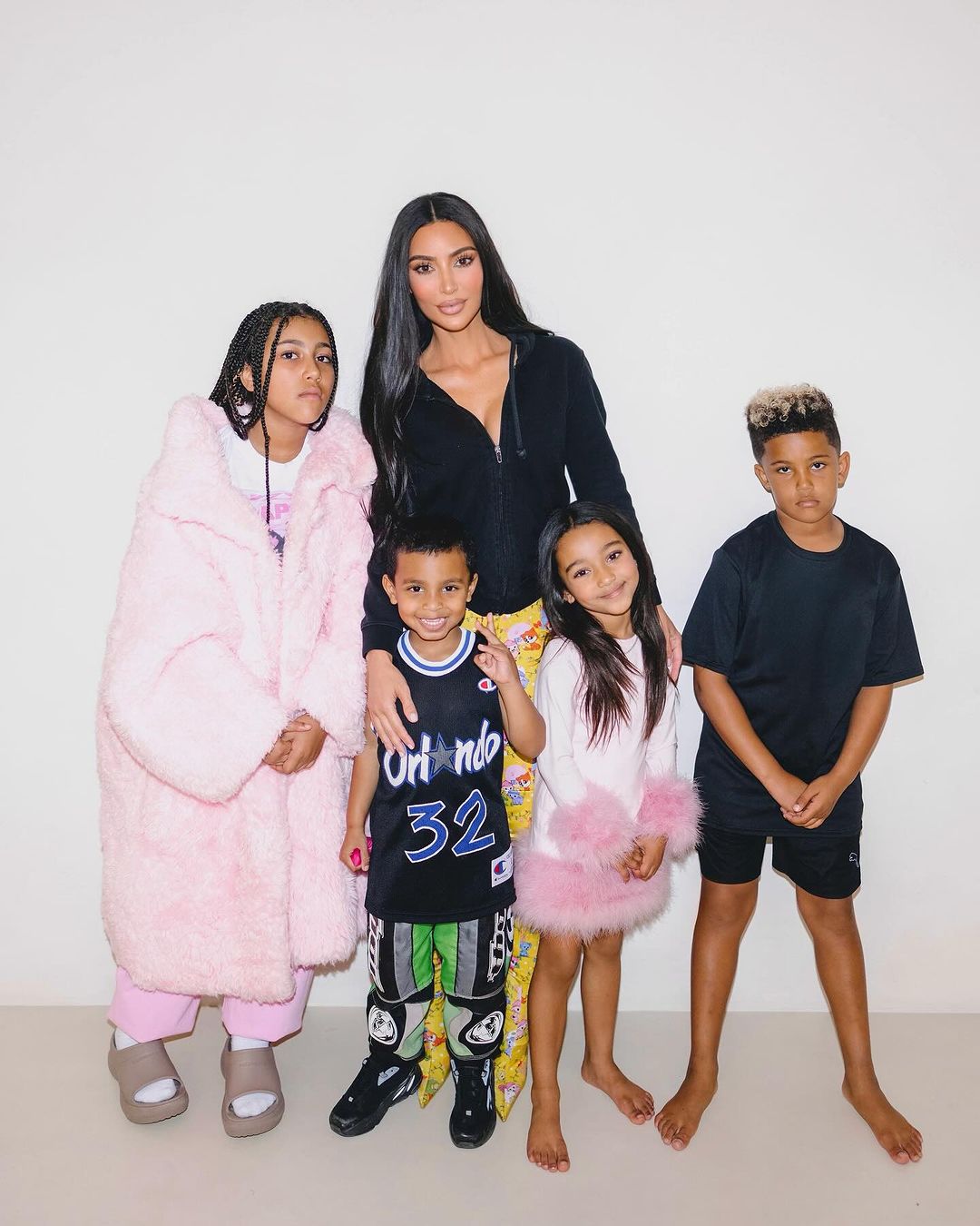 Chicago West and her family celebrating her 6th birthday