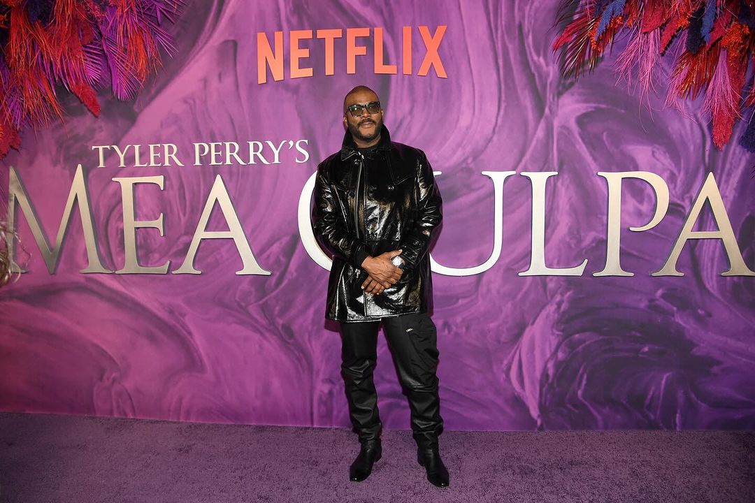 Tyler Perry, the writer and Director of Mea Culpa movie