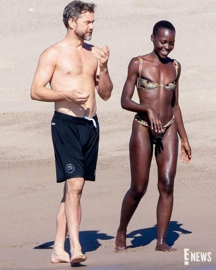  Lupita Nyong'o with new boyfriend Joshua Jackson