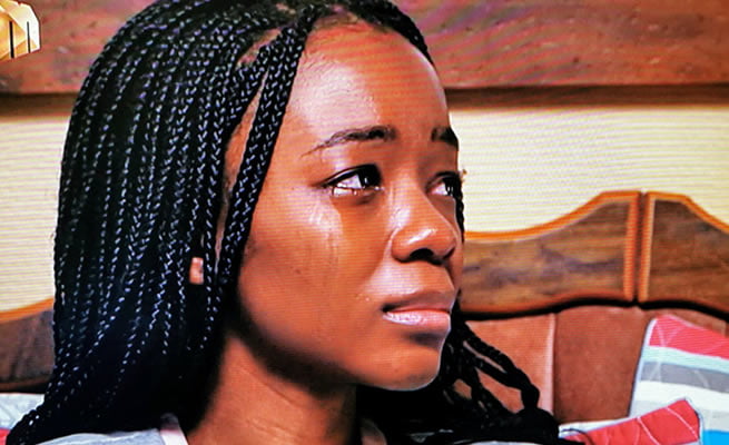 Ama Qamata acting in Gomora as Buhle Ndaba