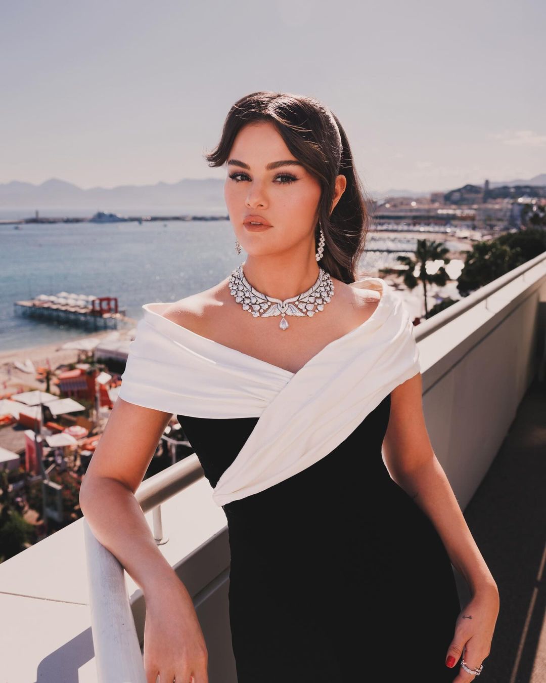 Selene Gomez stunning at Cannes and Praises film launch