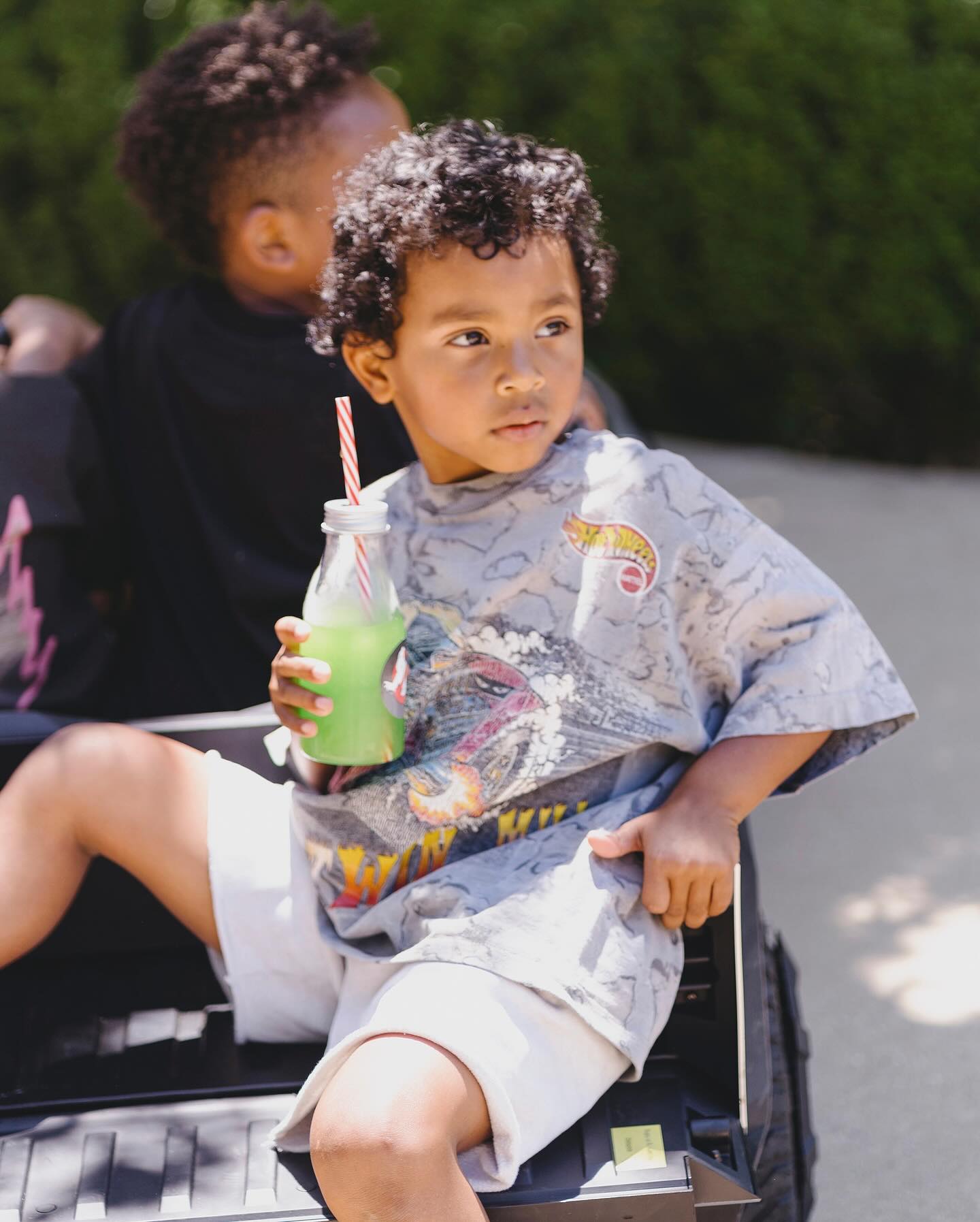 Psalm West on his 5th birthday