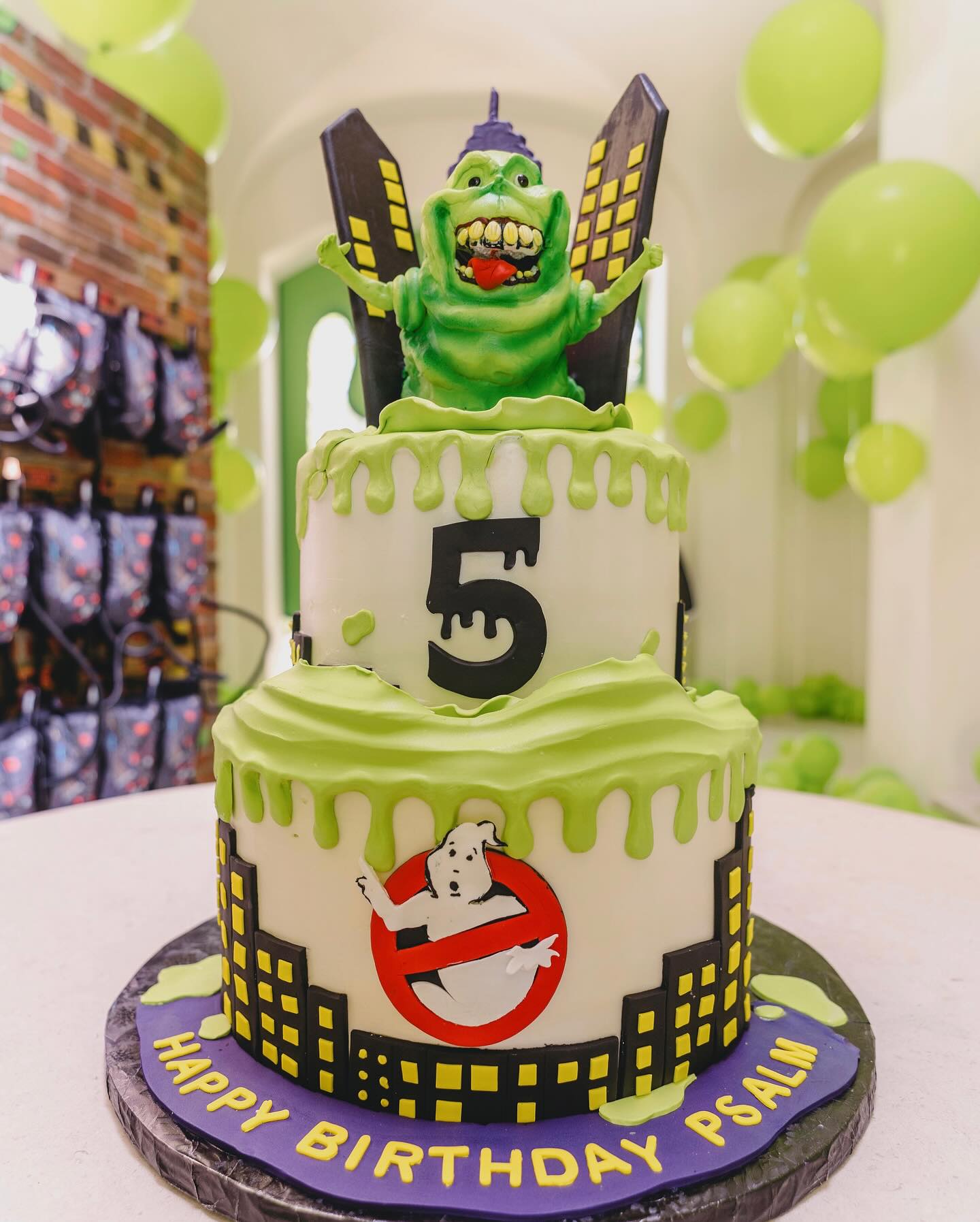 Psalm West 5th birthday cake 