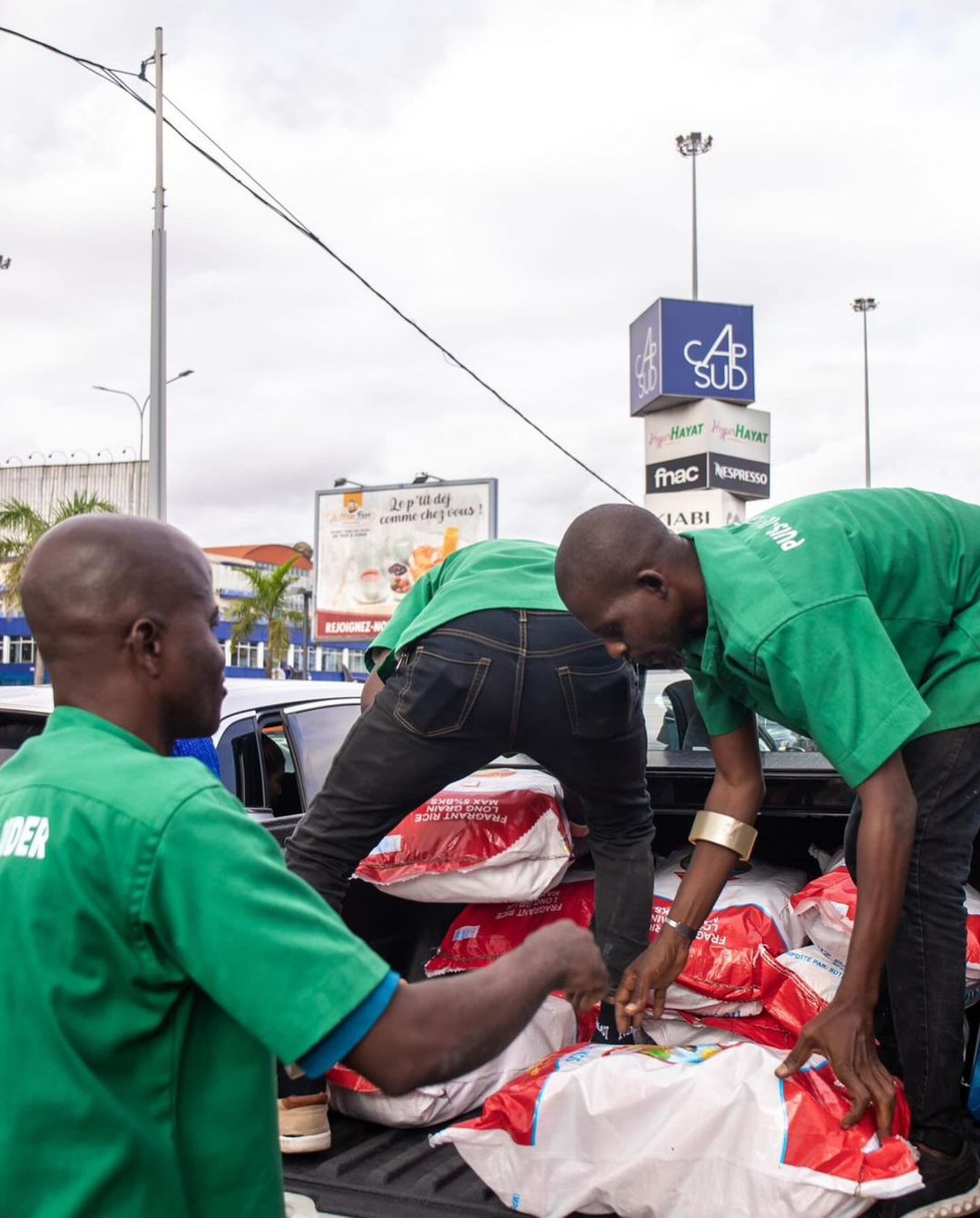 Pogba and Bailly  donated food to the needy