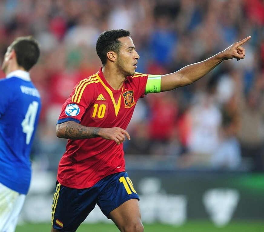 Thiago Alcantara playing in Barcelona 