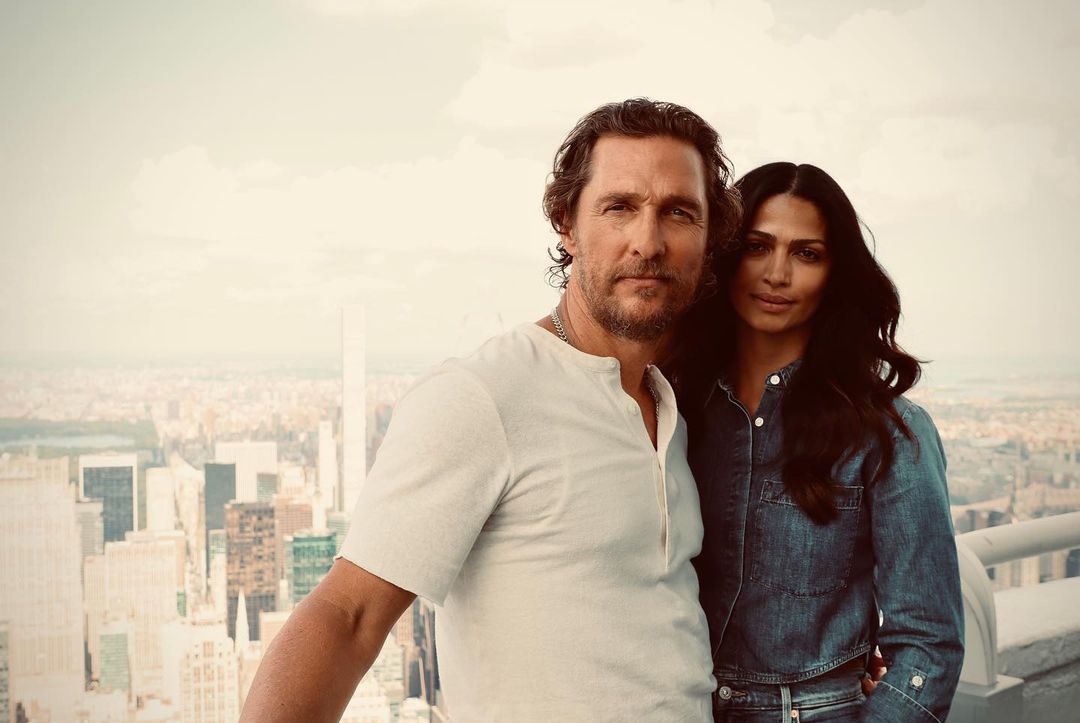 Matthew McConaughey and wife camila mcconaughey