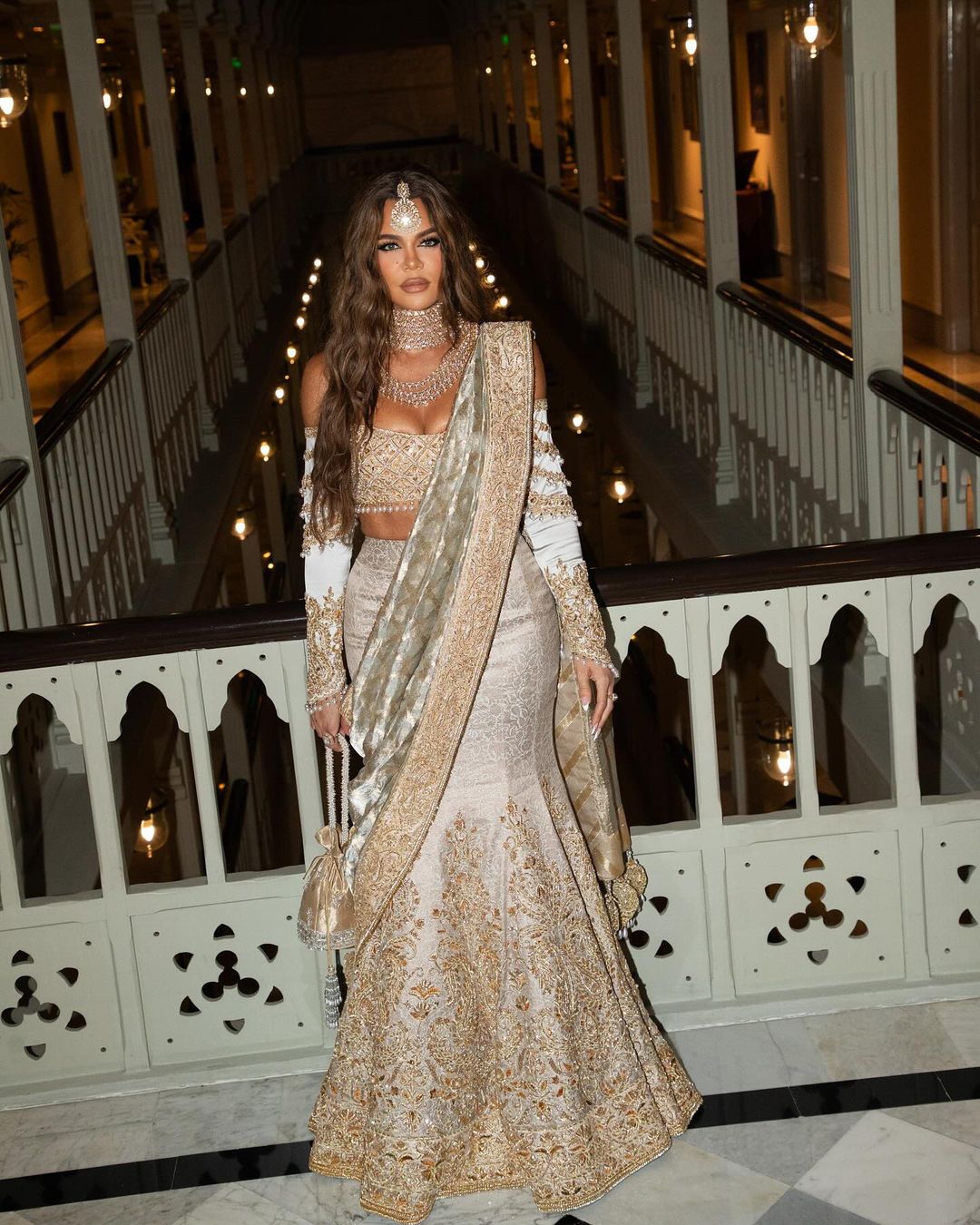 Khloe Kardashian at Indian Billionaire Ambani's Lavish Wedding: