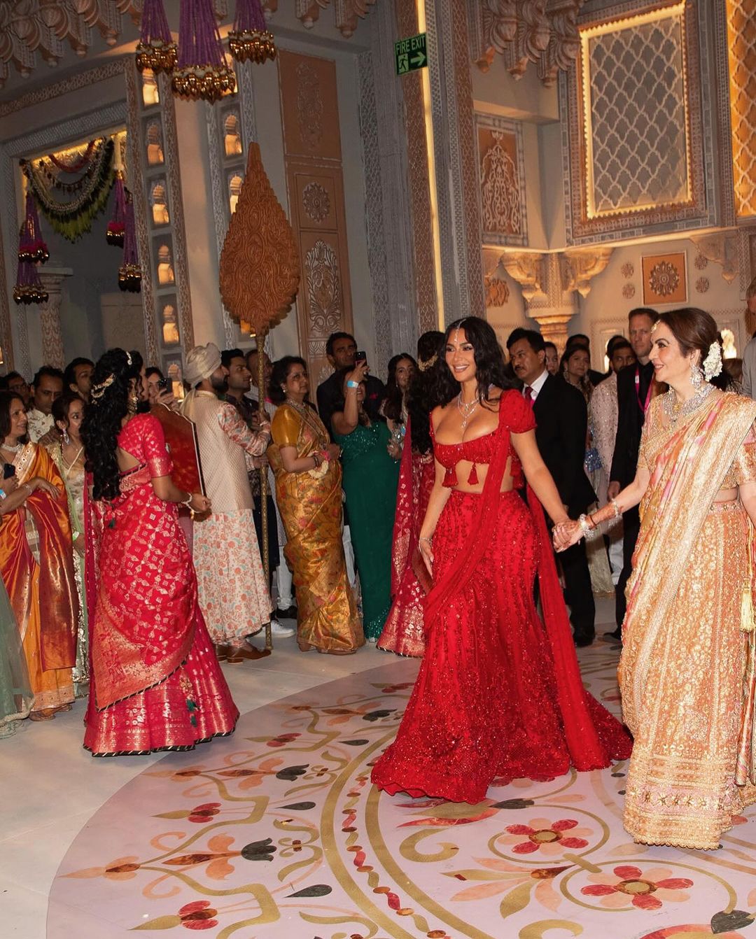 Kim Kardashian at Ambani Wedding