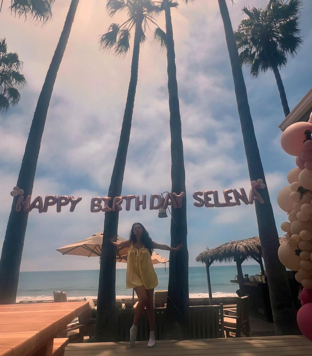 Selena Gomez celebrating 32nd birthday