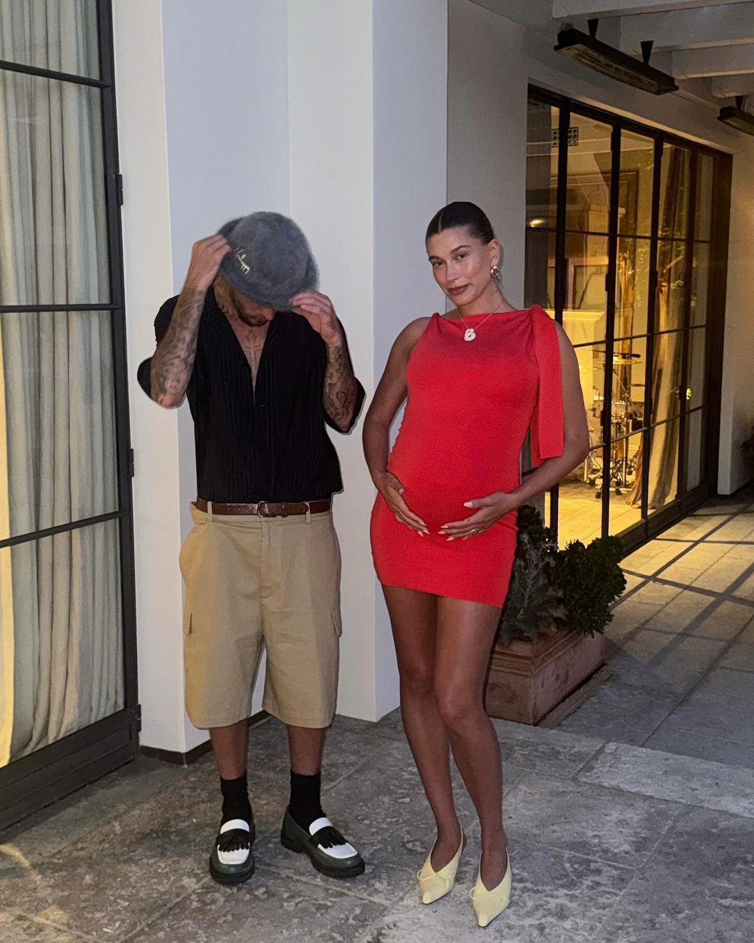 Justin Bieber and wife Hailey 