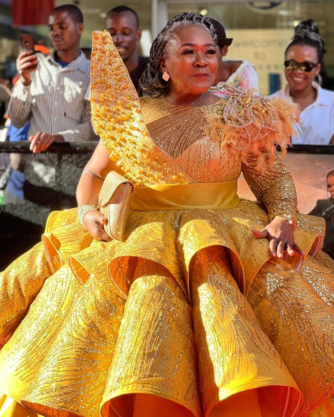 Actress Connie Chiume