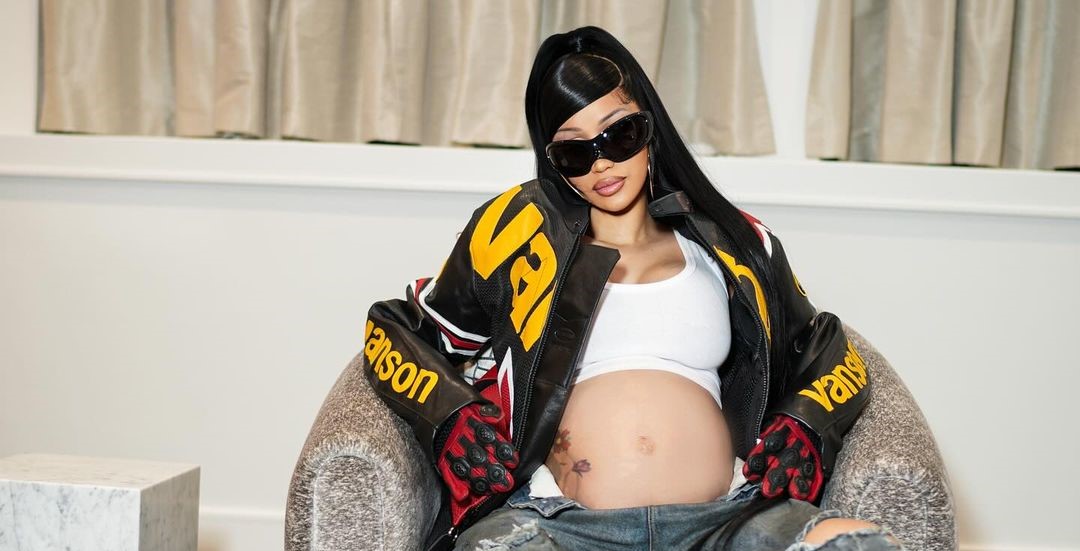 Cardi B shares pregnancy Update,  Time will tell