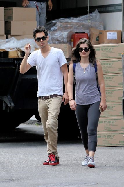 Eve Hewson and James Lafferty when they were dating