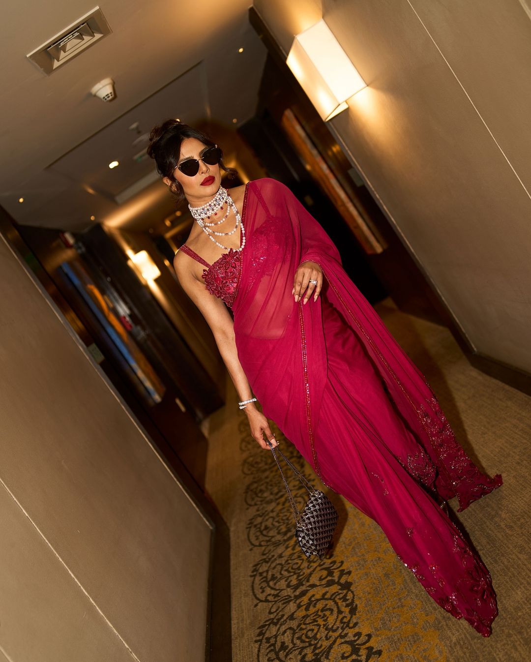 Priyanka Chopra  stunning in a Saree