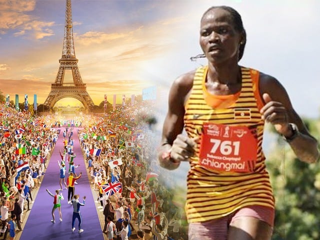 Rebbecca Cheptegei represented Uganda in Paris Olympics 2024