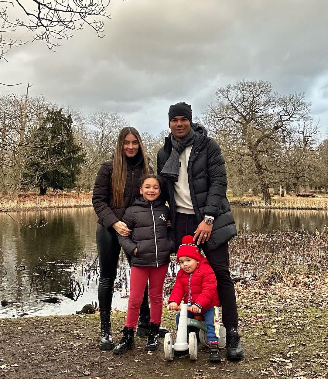 Casemiro's family