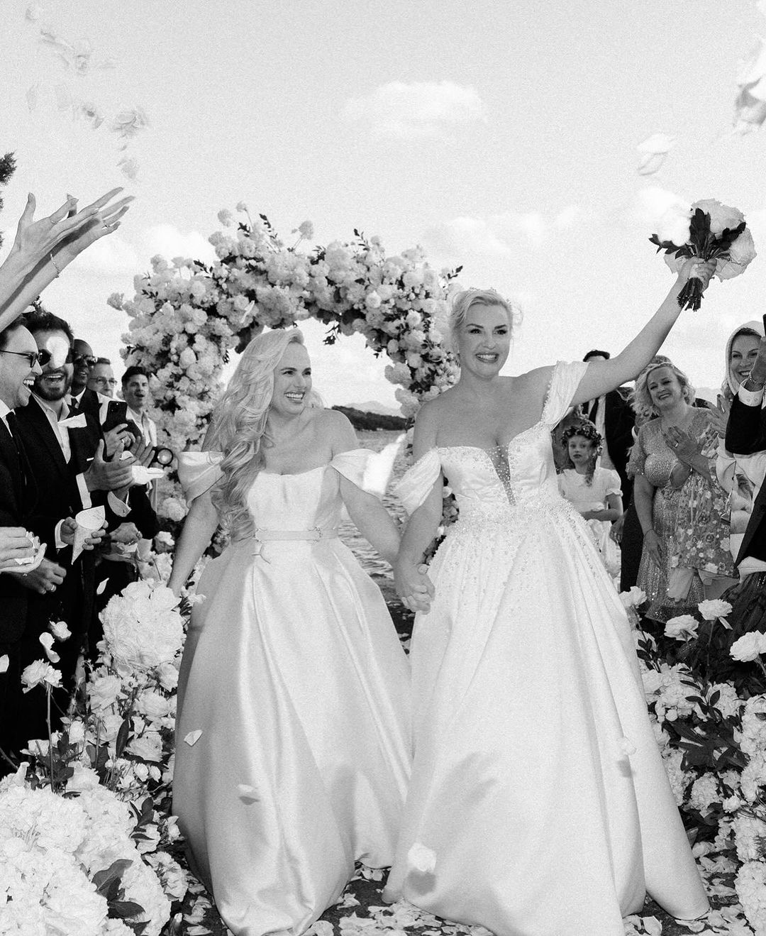 Rebel Wilson and Ramona wedding