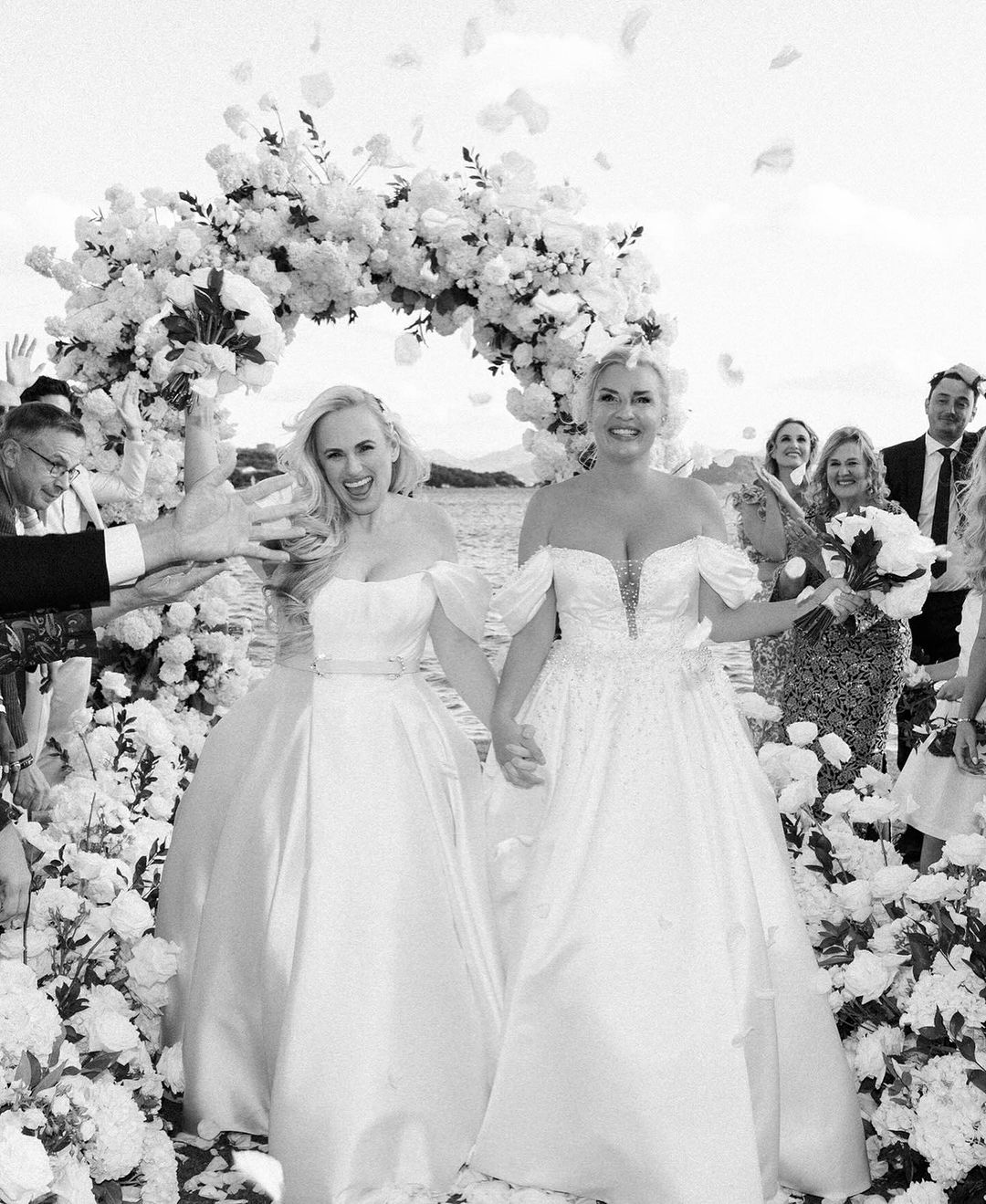 Rebel Wilson and Ramona wedding