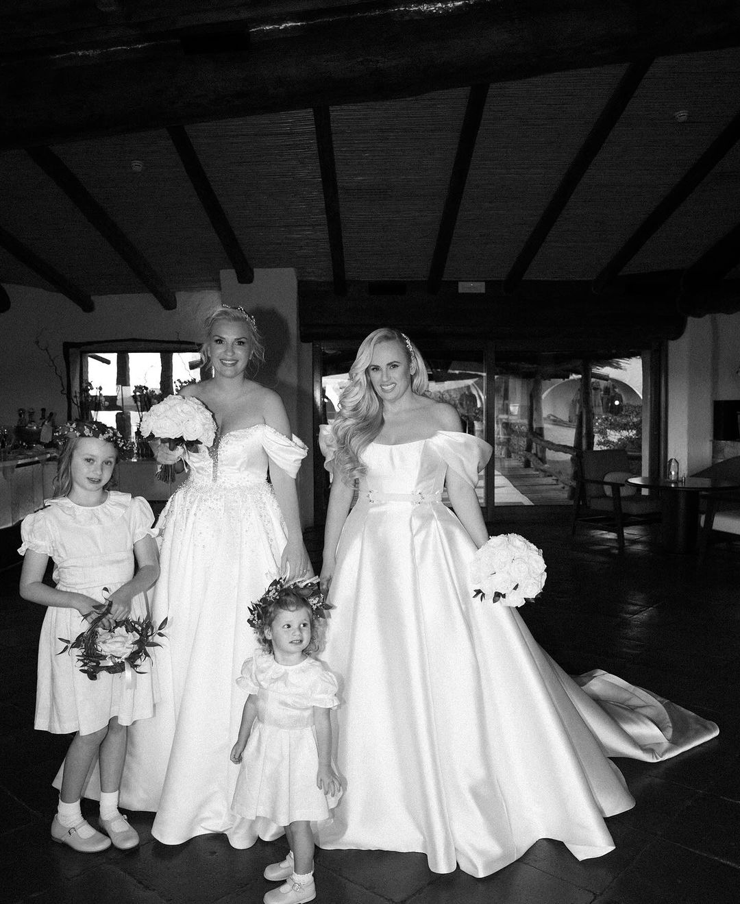 Rebel Wilson and Ramona wedding