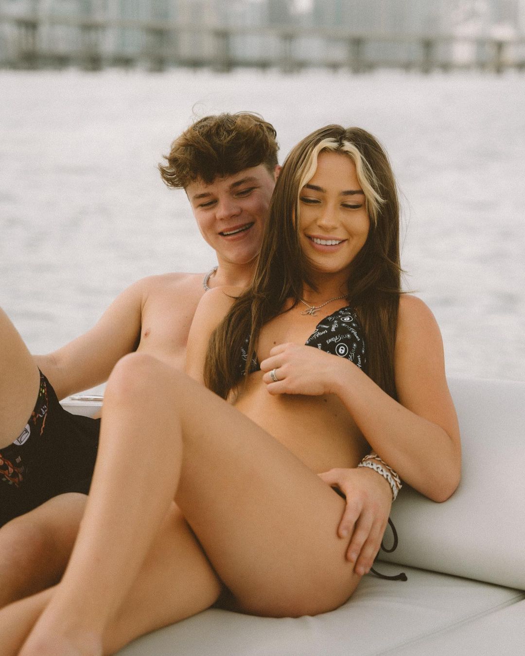 Jack Doherty with his girlfriend  McKinley Richardson 