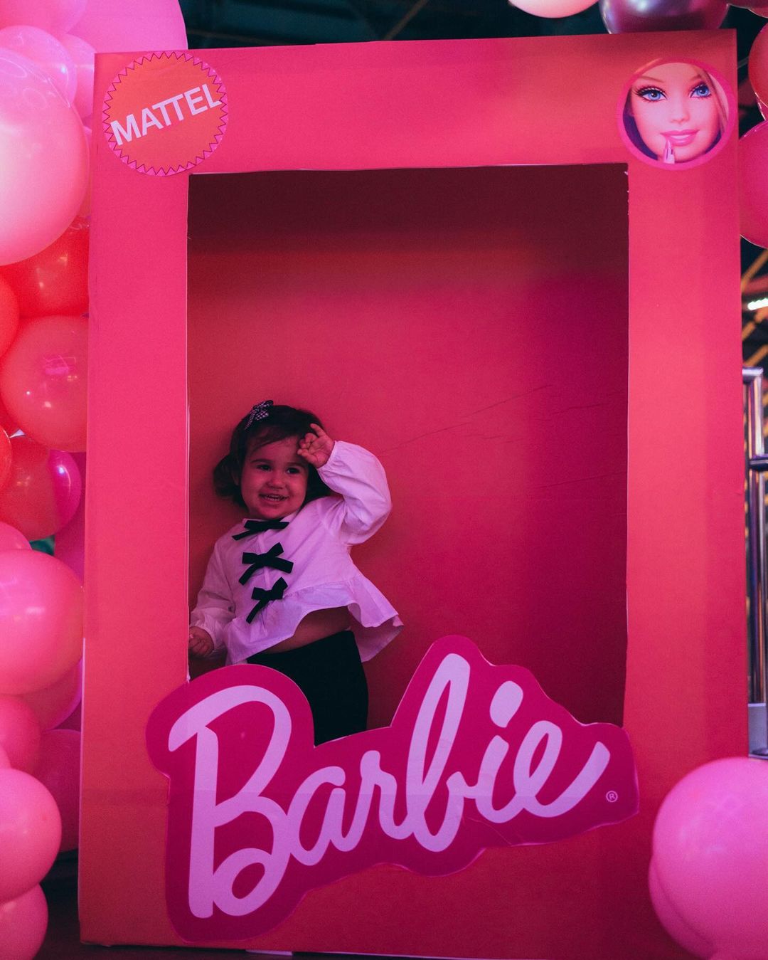 Liz's Barbie birthday celebration