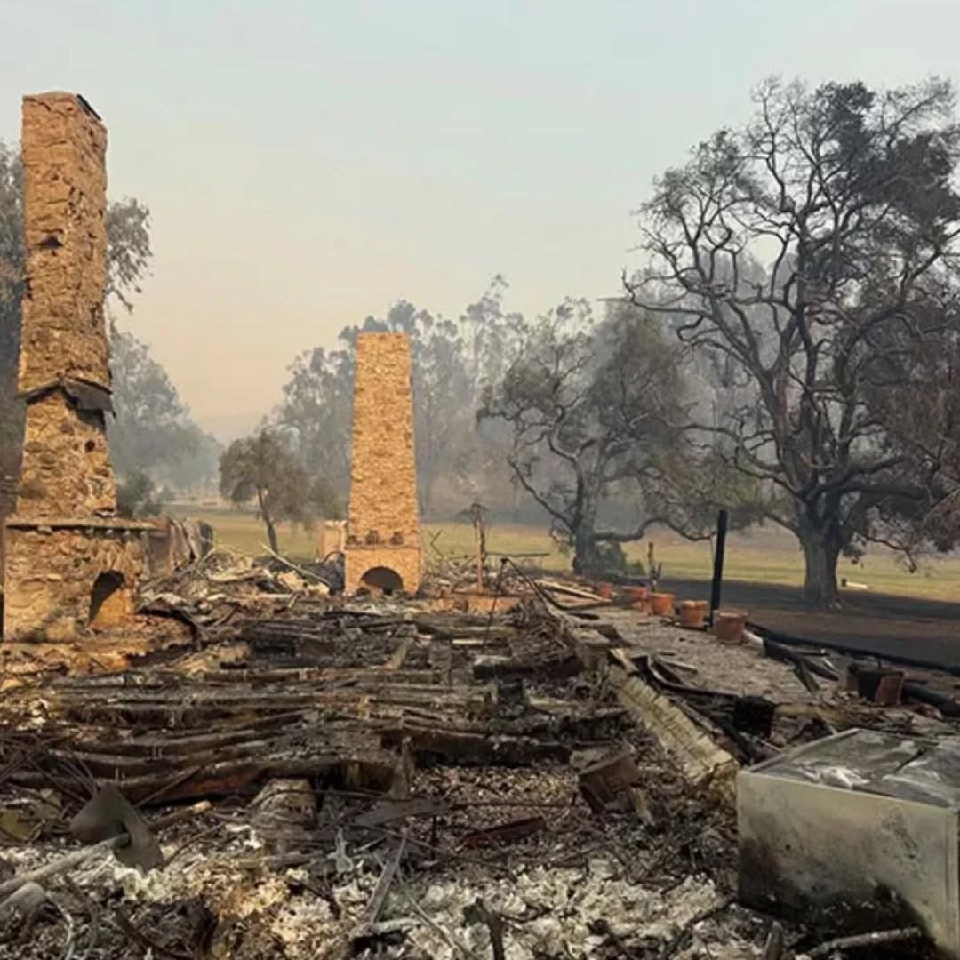 Will Rogers’ ranch burnt by wildfire