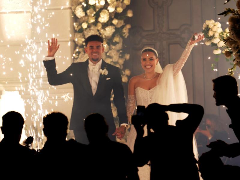 Liverpool star Luis Diaz Marries Longtime Partner Geraldine Ponce in Beautiful Ceremony
