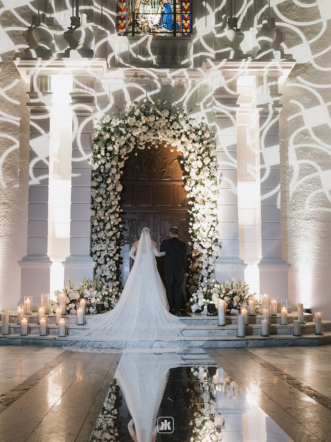 Luis Diaz and Geraldine Ponce wedding