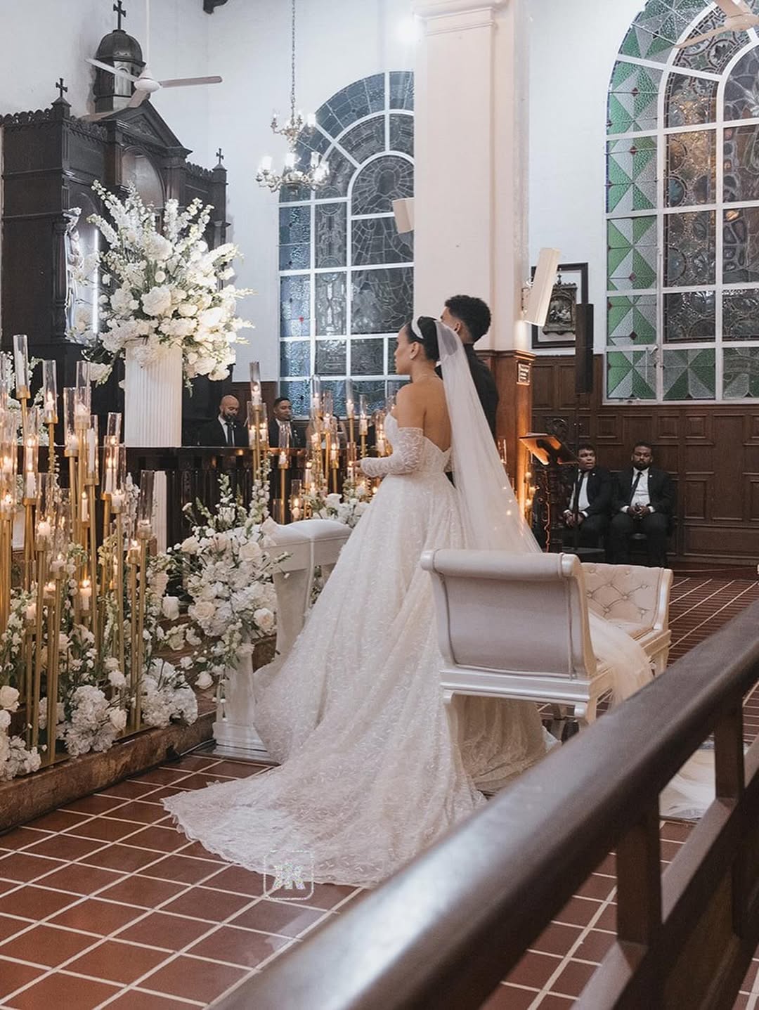 Luis Diaz and Geraldine Ponce wedding