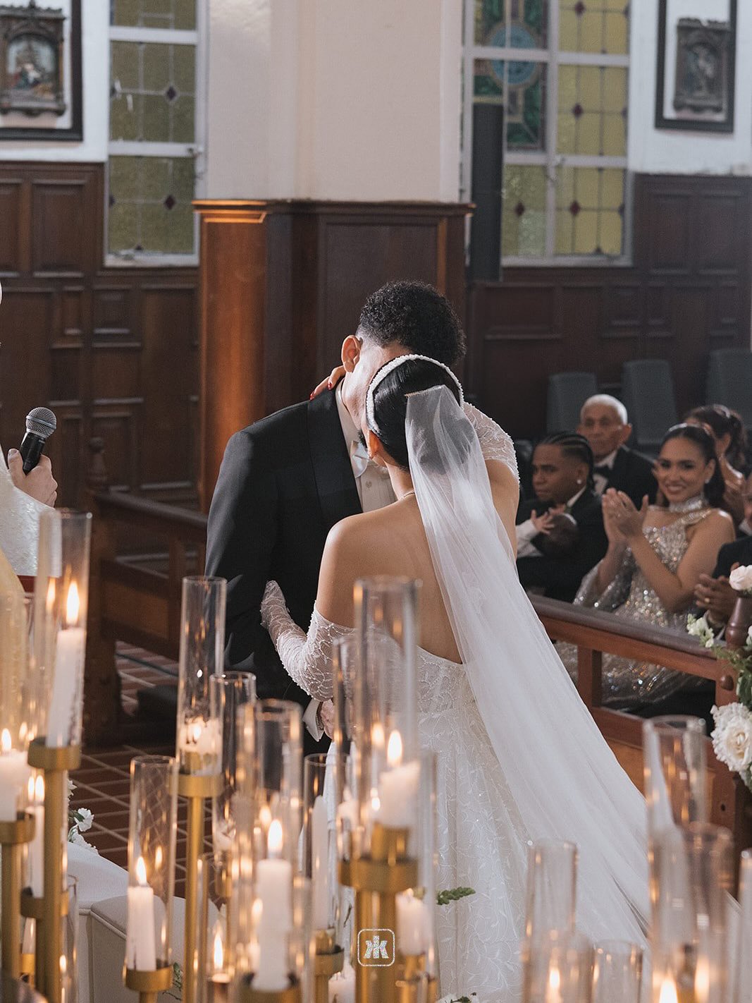 Luis Diaz and Geraldine Ponce wedding