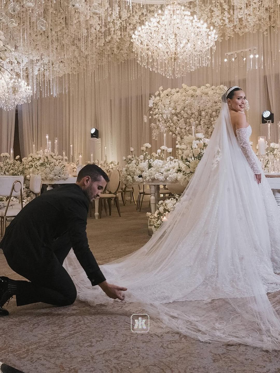 Luis Diaz and Geraldine Ponce wedding