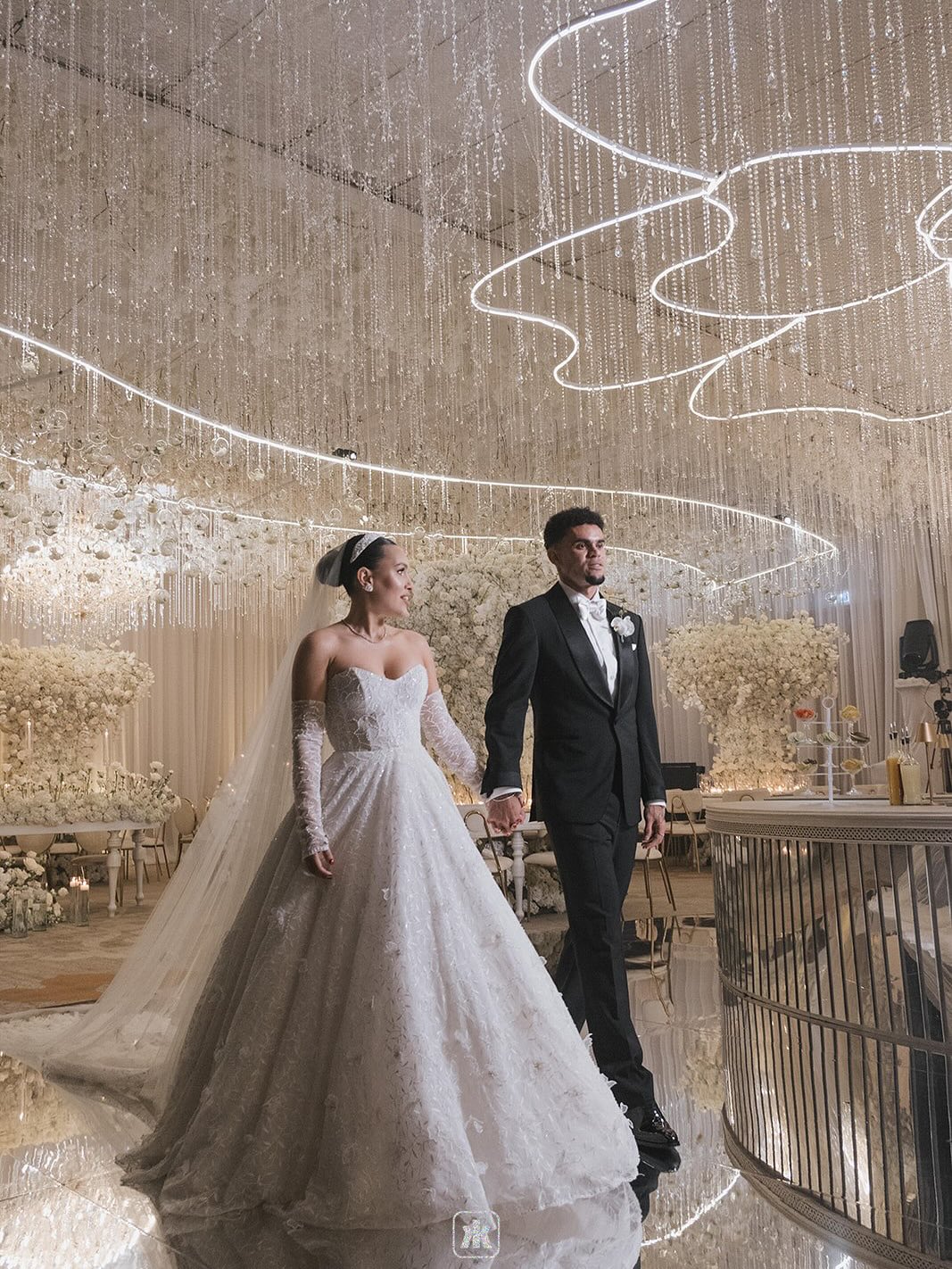 Luis Diaz and Geraldine Ponce wedding
