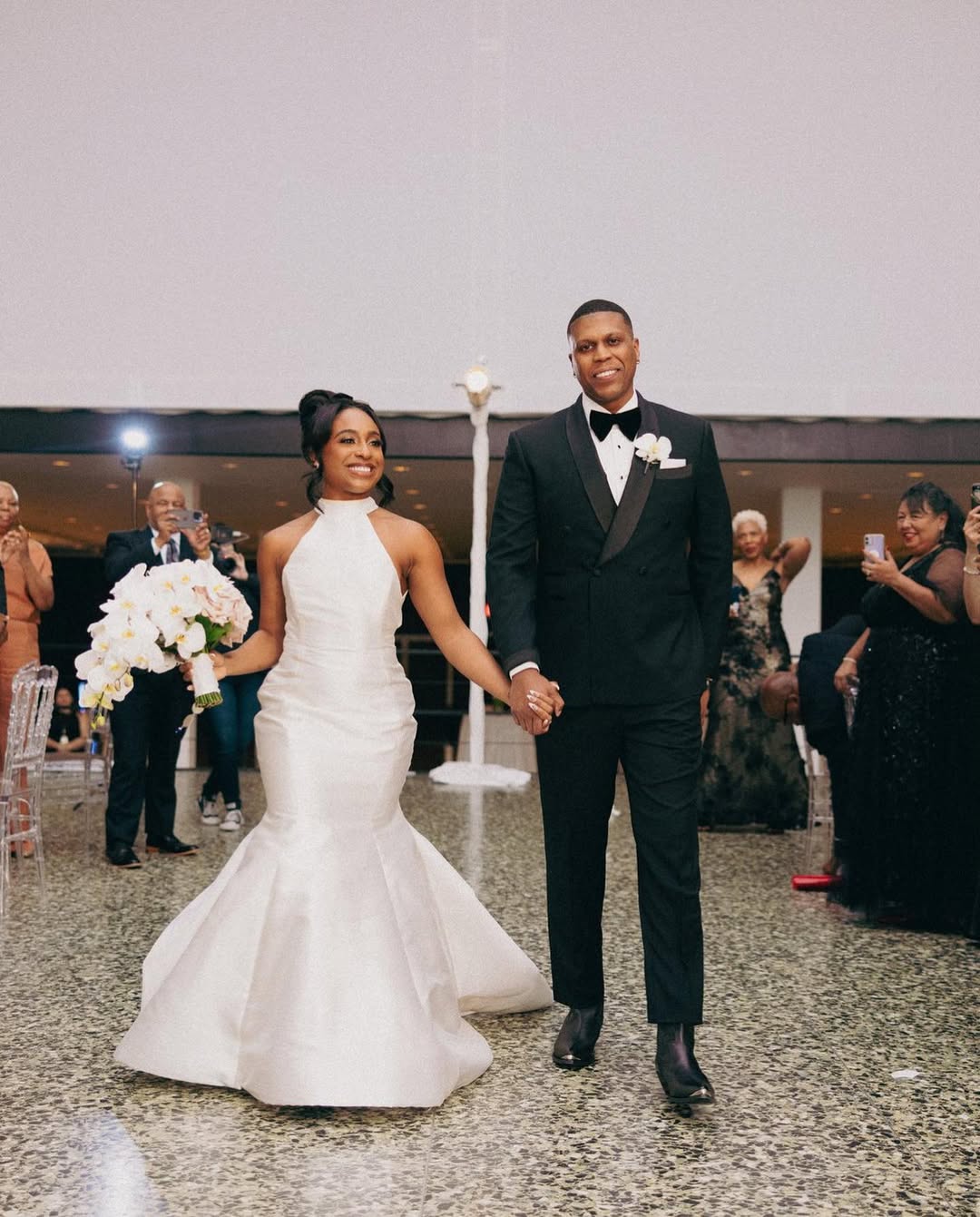 Taylor Polidore and Jero Williams wedded on  May 4, 2024