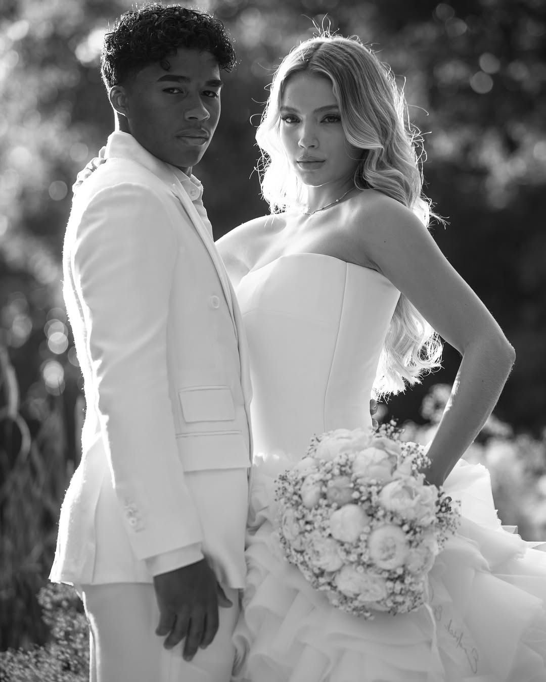 Prodigy Endrick and Gabriely Miranda's wedding gallery