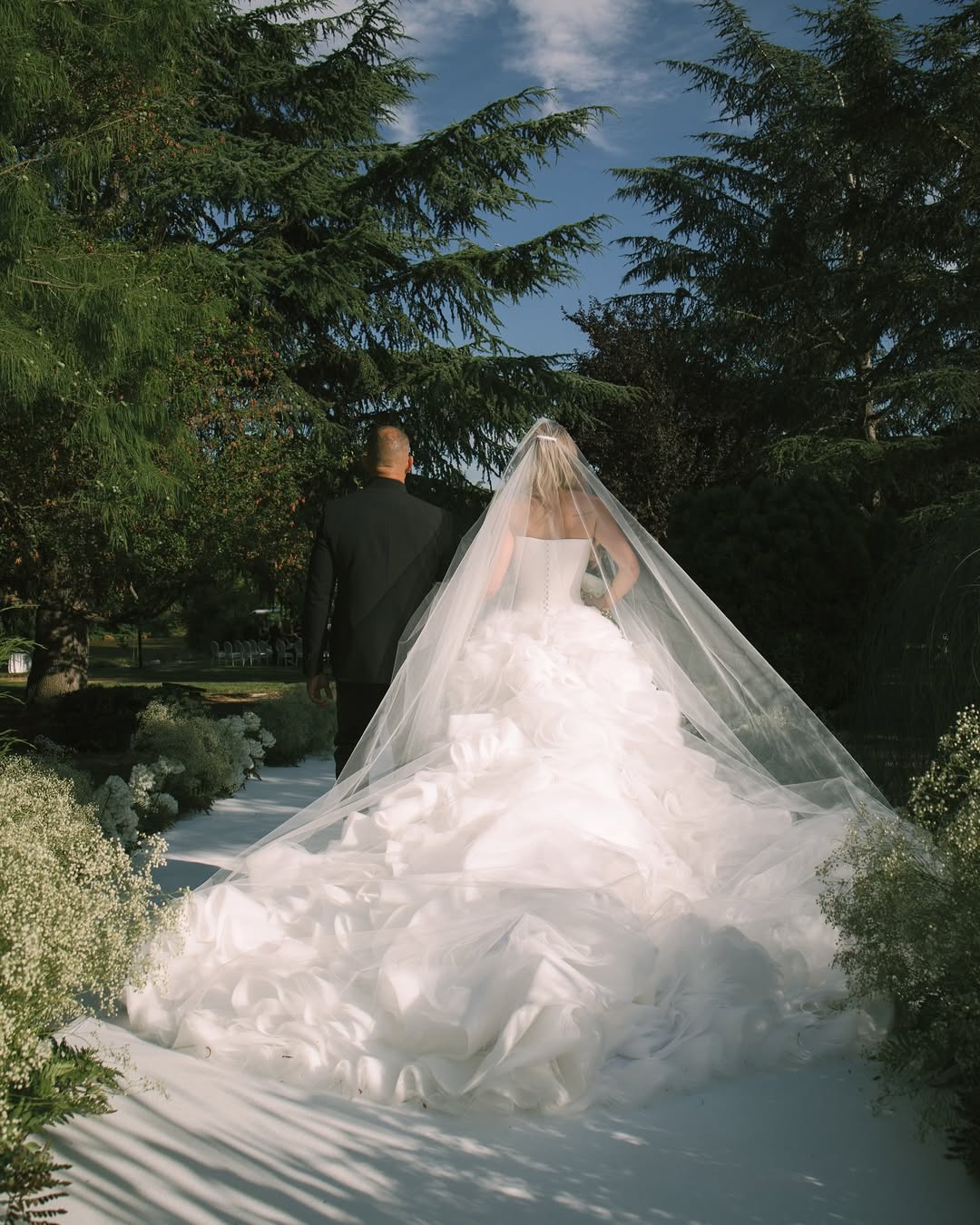 Prodigy Endrick and Gabriely Miranda's wedding