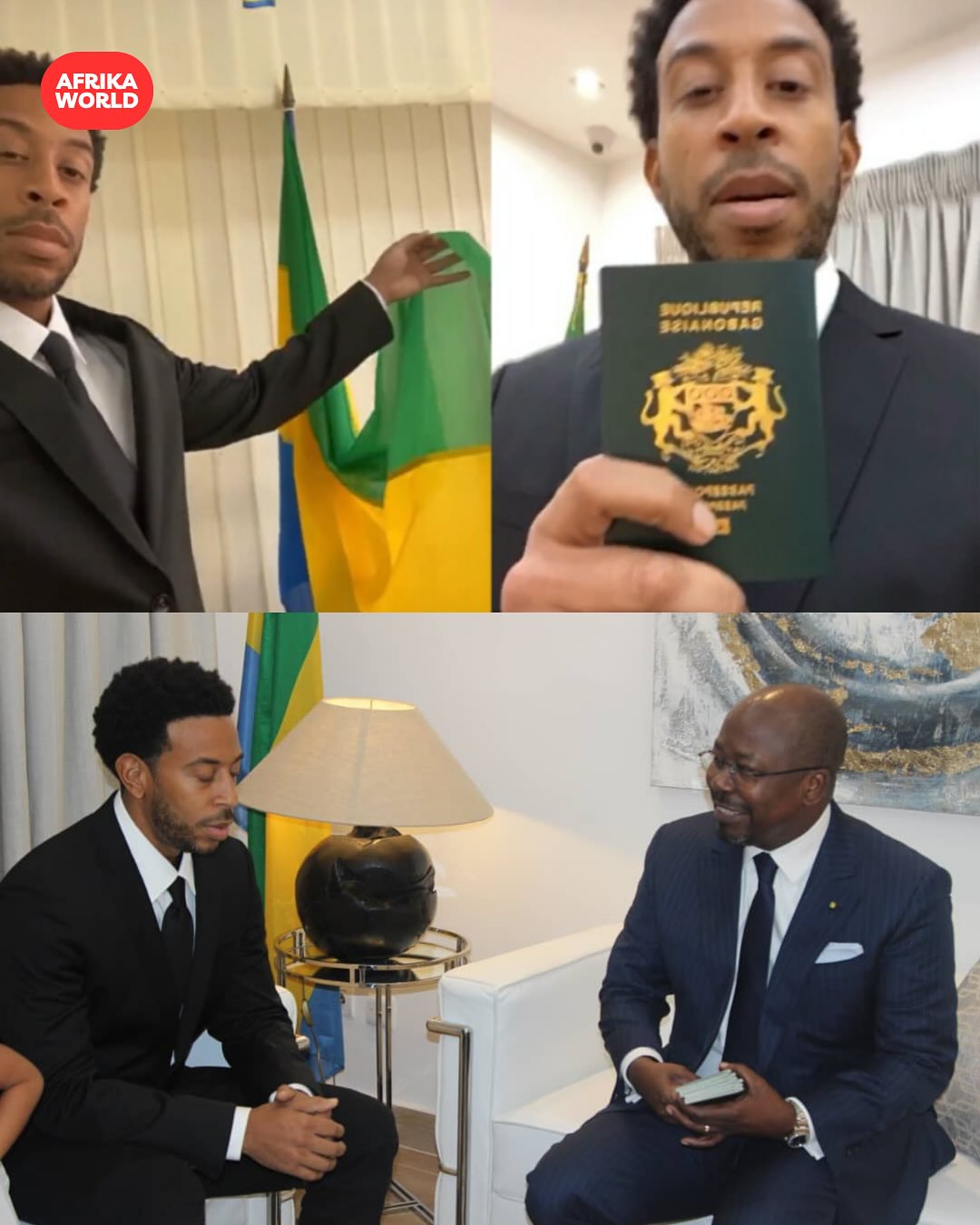 Ludacris after getting Duo citizenship 