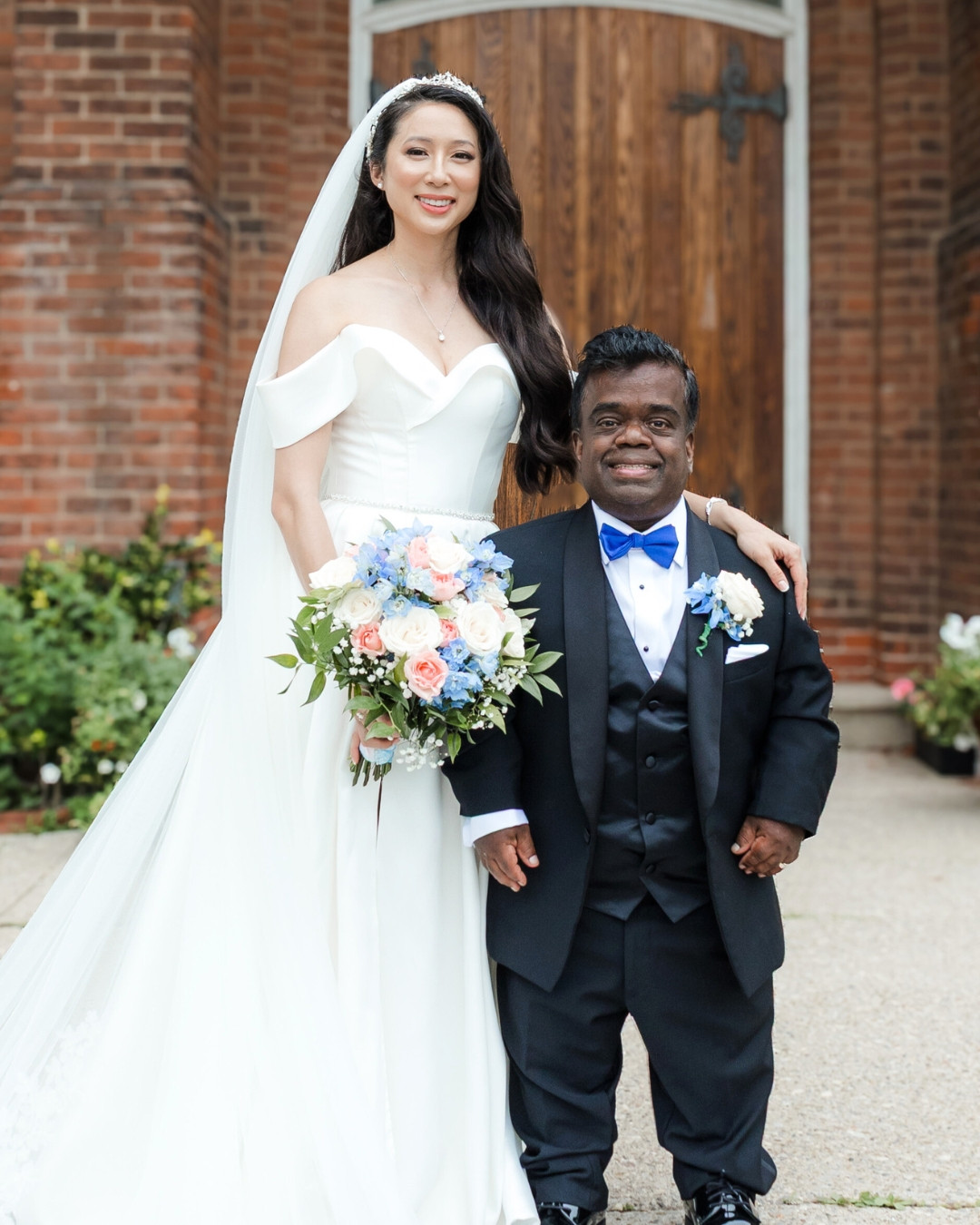 Actress Anita Wing Lee and Tim Muttoo wedding